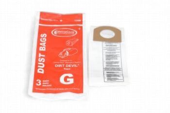 Dirt Devil Type G Bags - 3 bags