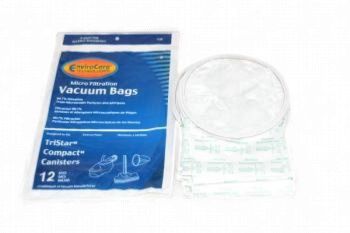 TriStar Compact Canister Bags - 12 bags