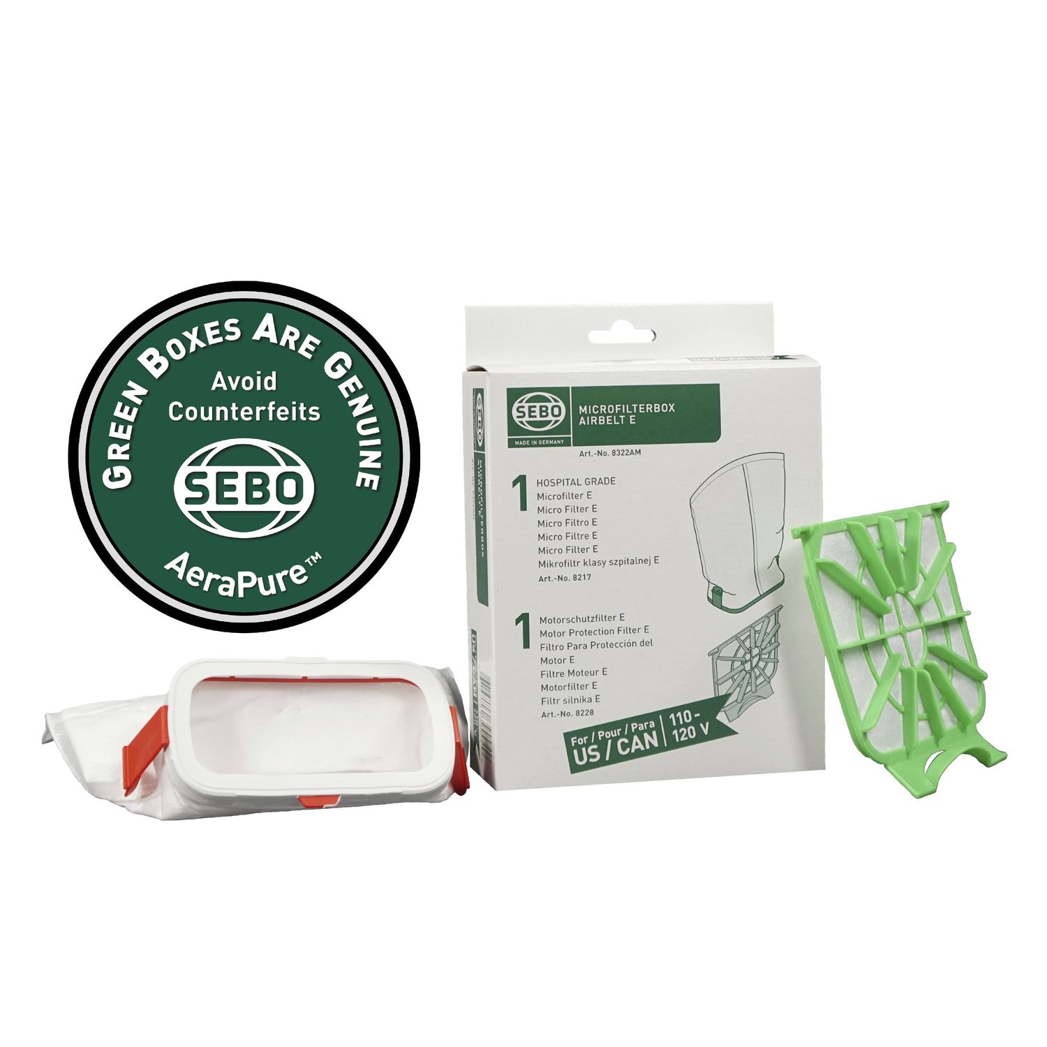 Sebo Airbelt E Filter Kit