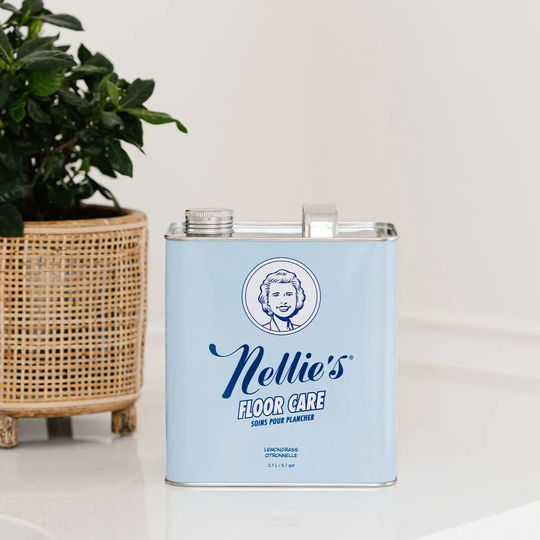 Nellie's Floor Care Lemongrass Citronnelle 2.7 L