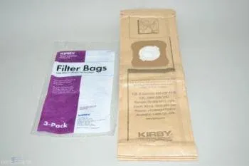 Kirby twist-style paper Filter Bags - 3 bags