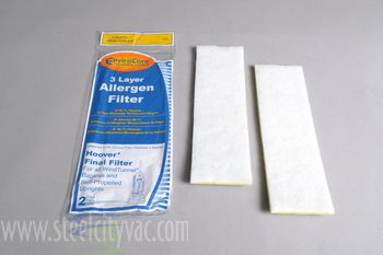 Hoover U5750 Upright Foam Filter 2 pack
