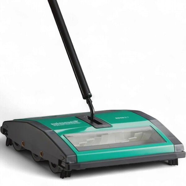 Bissell Commercial BG21 Dual Rubber Blade Floor Sweeper - 9 1/2"