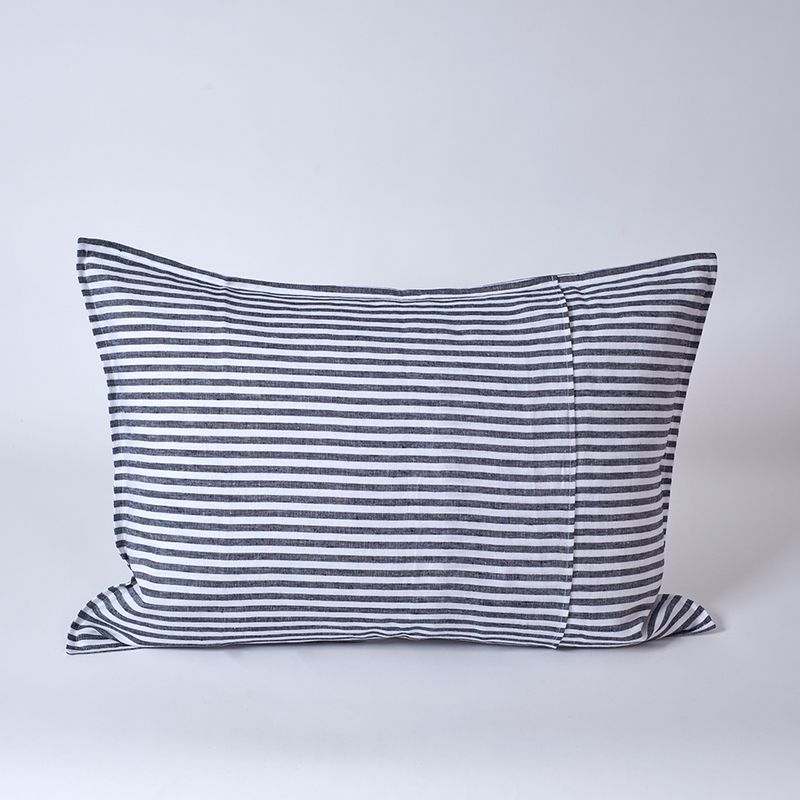 Funda Almohadas Essentials - Rayas Navy