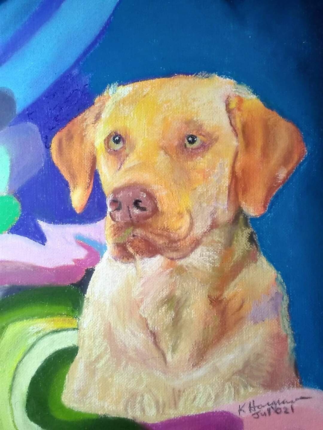Psychedelic Dog