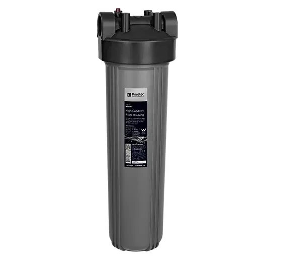 MP400 - Large Diameter Grey Filter Housing, 20", 1.5" conn
