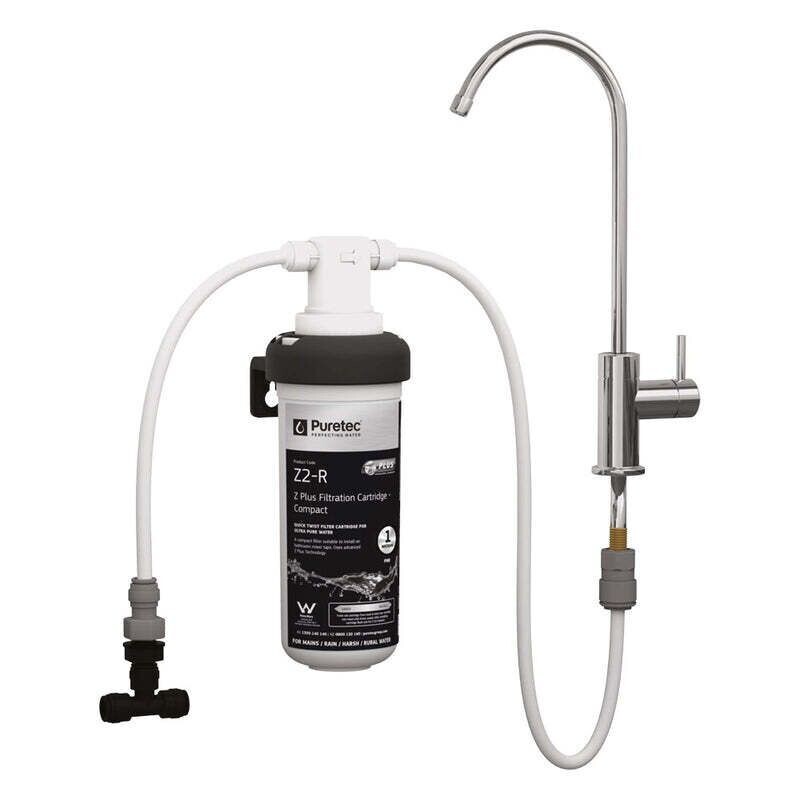 Puretec Quick Twist Caravan | RV Undersink Water Filter Kit
