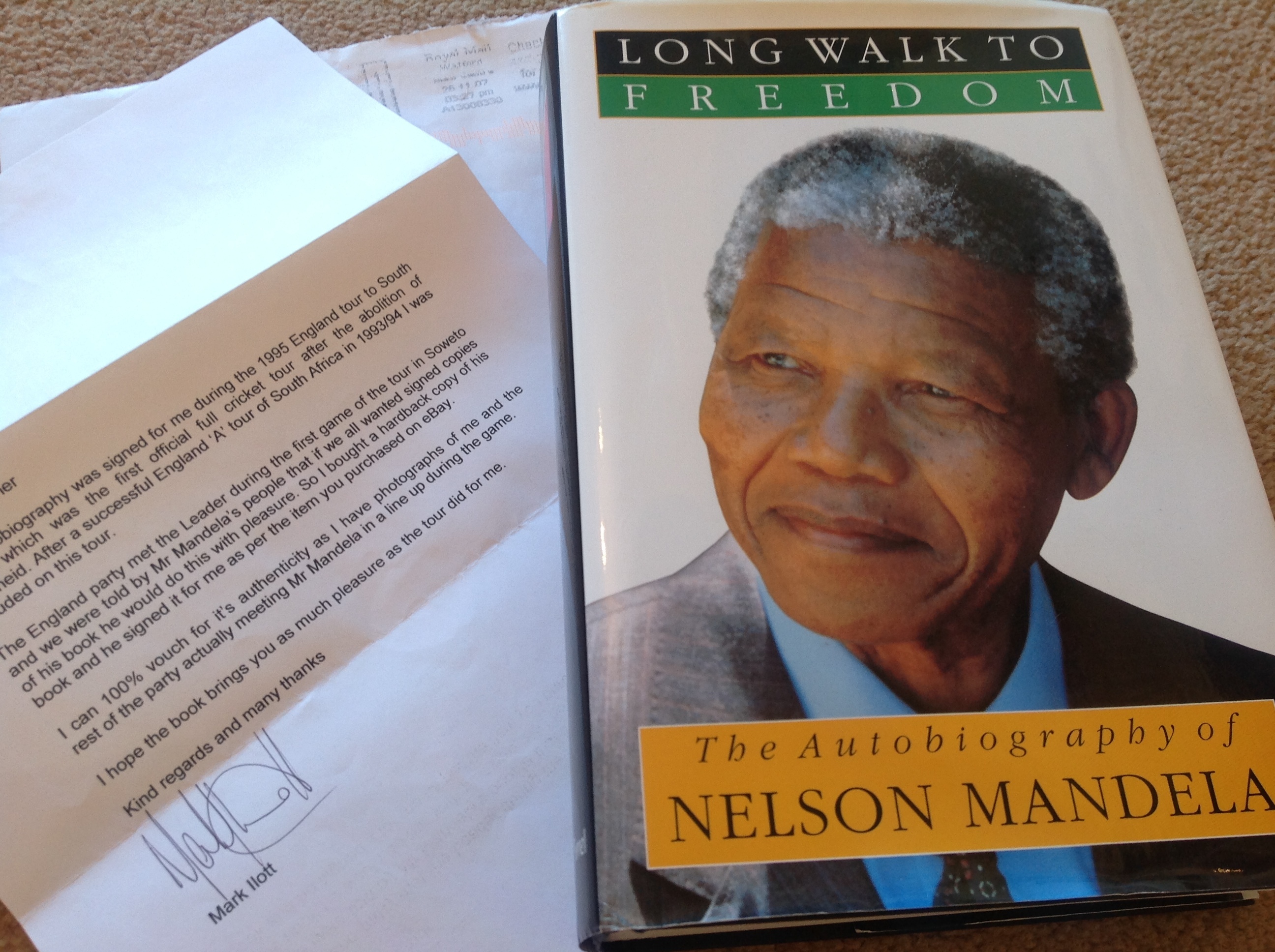 Long Walk to Freedom, Nelson Mandela