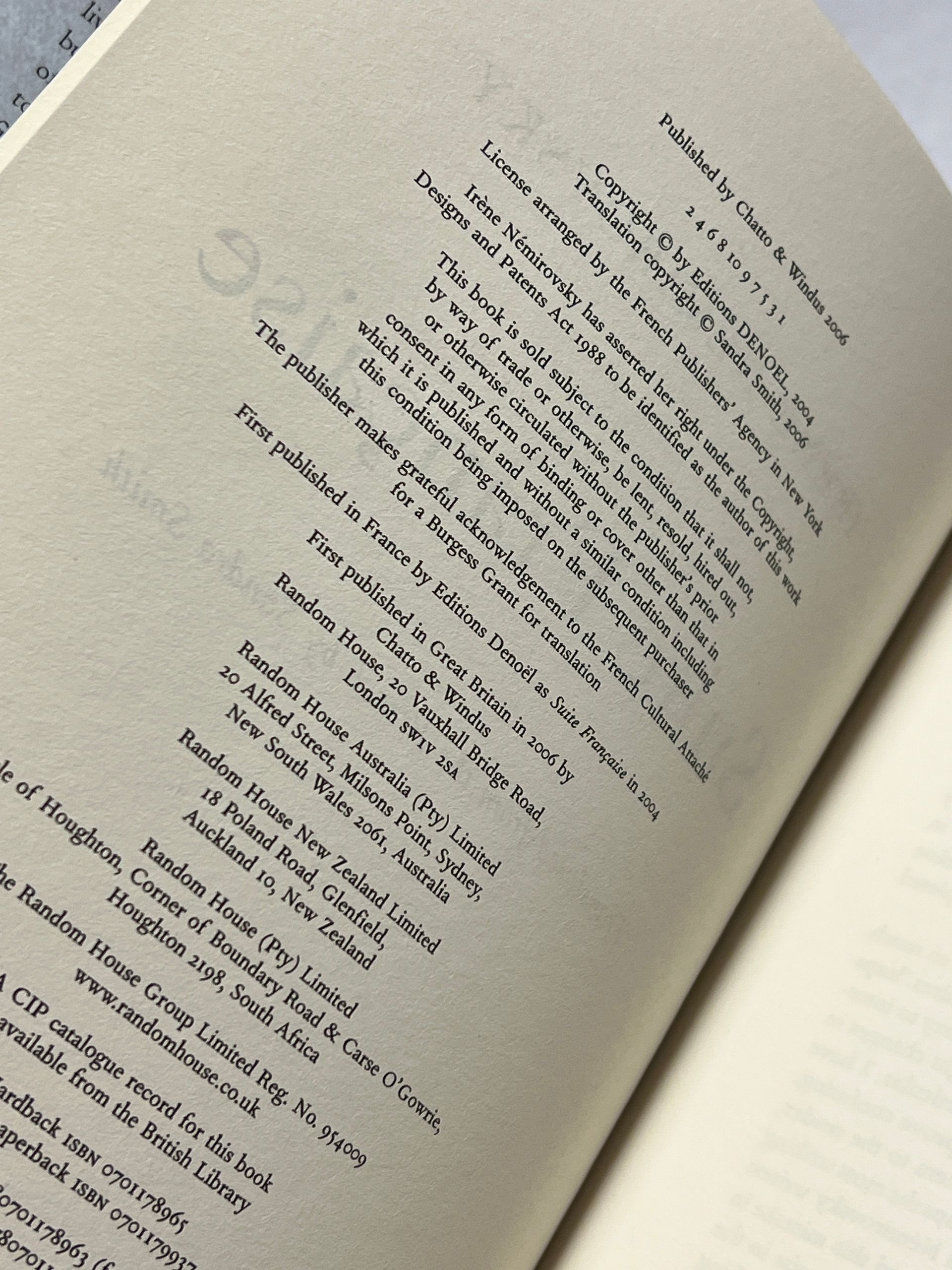 Suite Francaise, Irene Nemirovsky