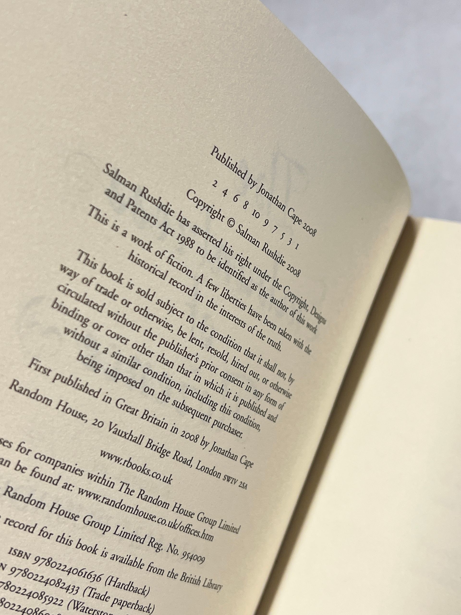 The Enchantress of Florence, Salman Rushdie