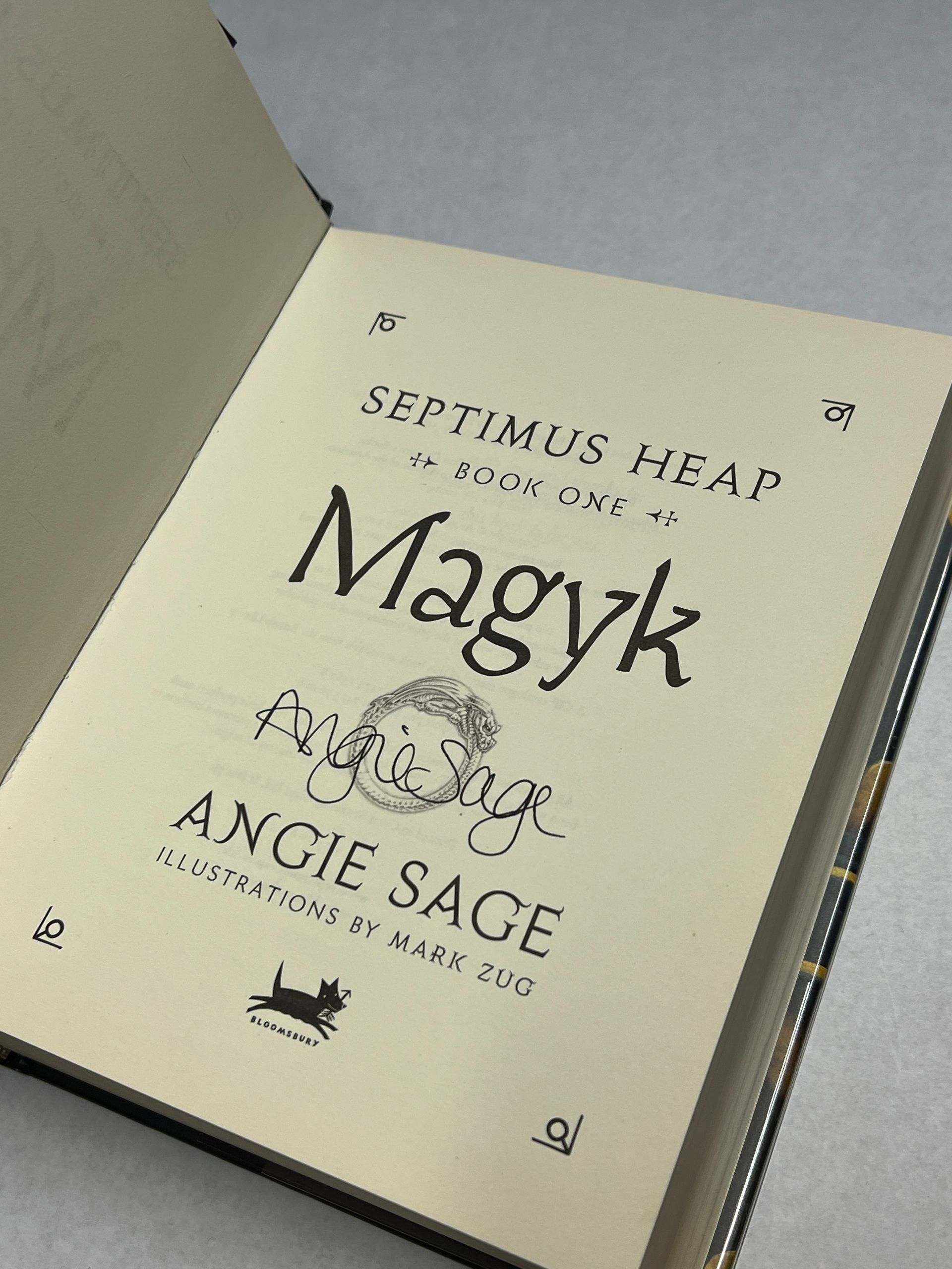 Maygk (Septimus Heap), Angie Sage