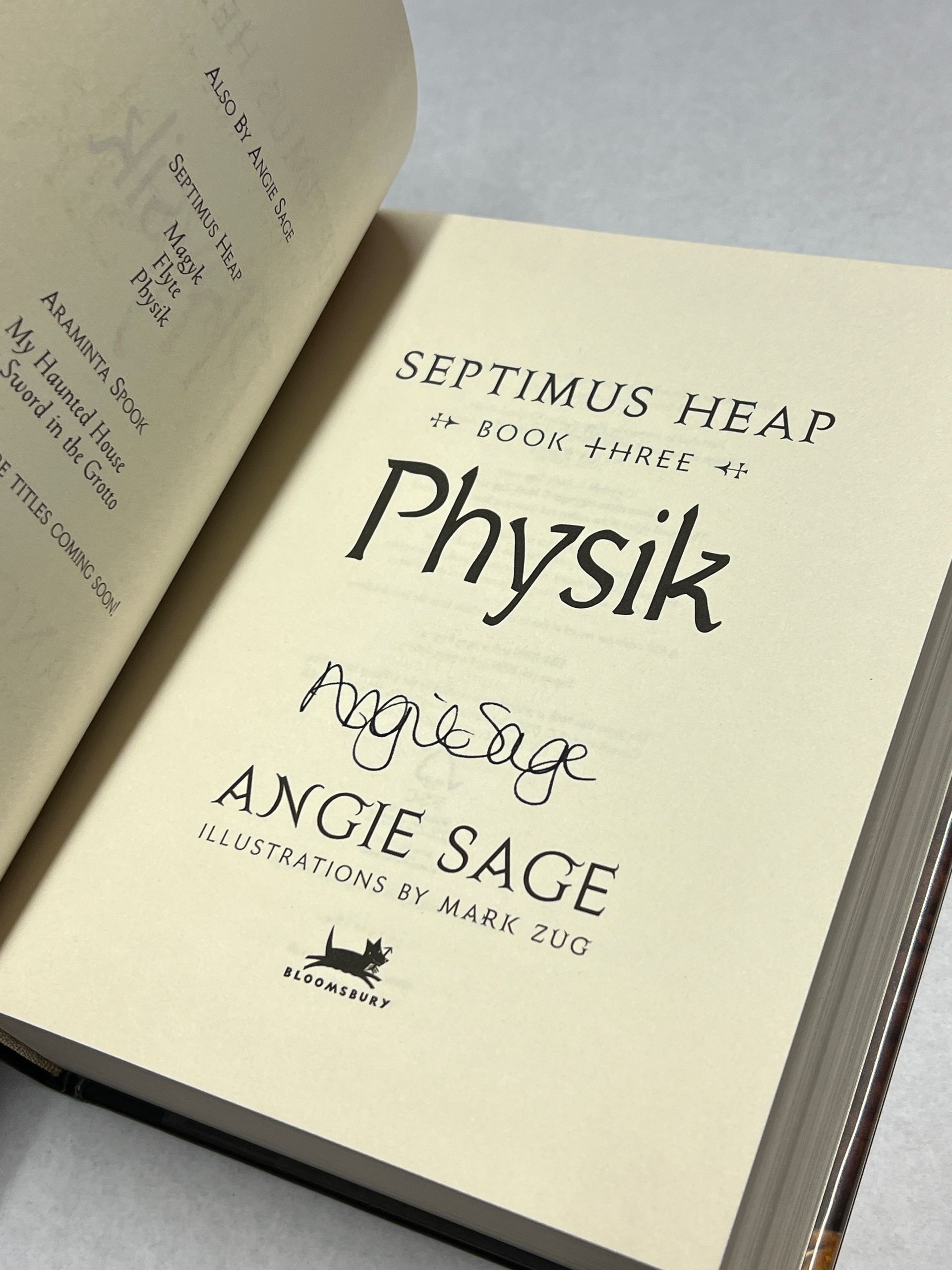 Physik, (Septimius Heap), Angie Sage