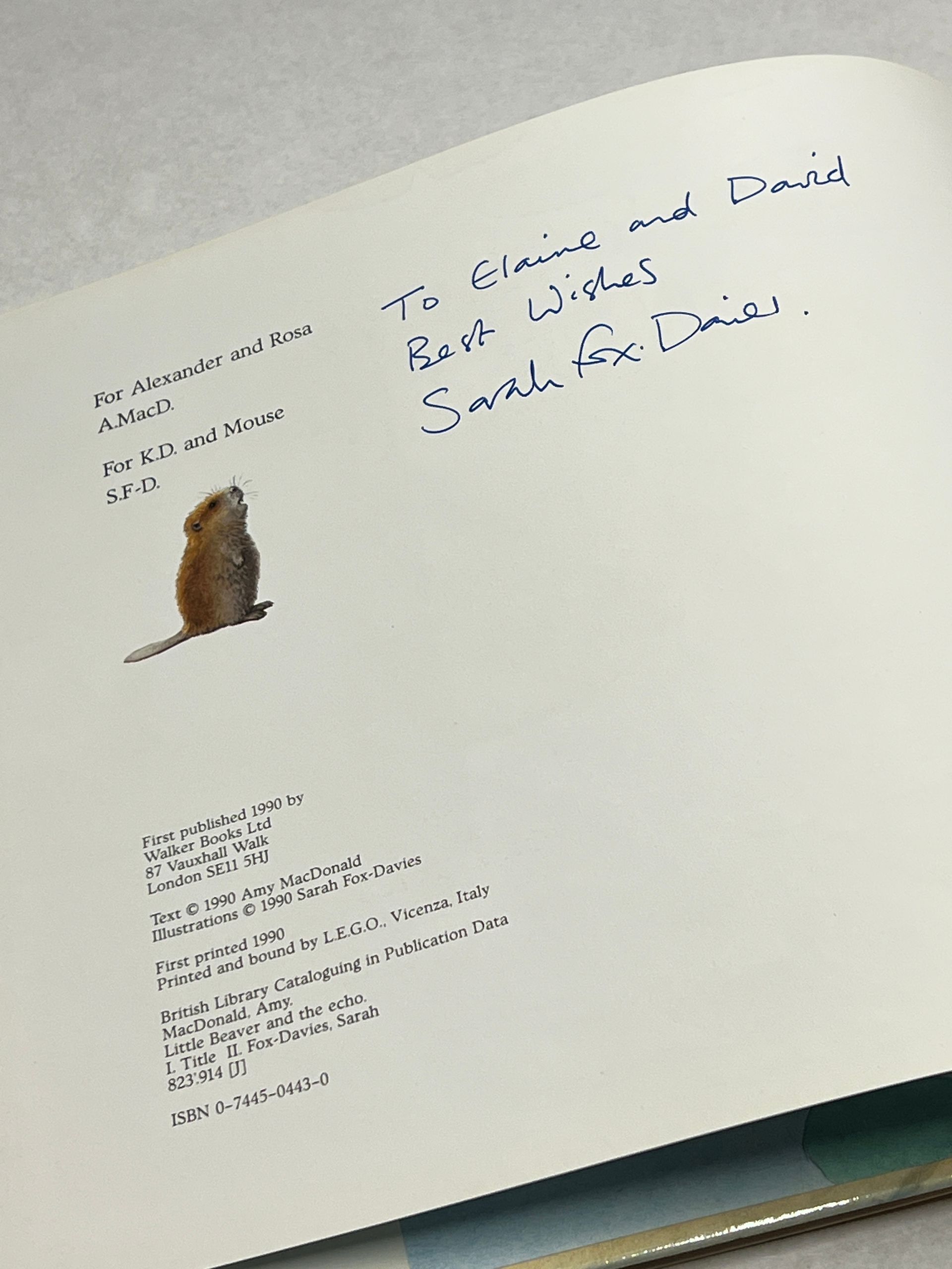 Little Beaver and The Echo, Amy MacDonald