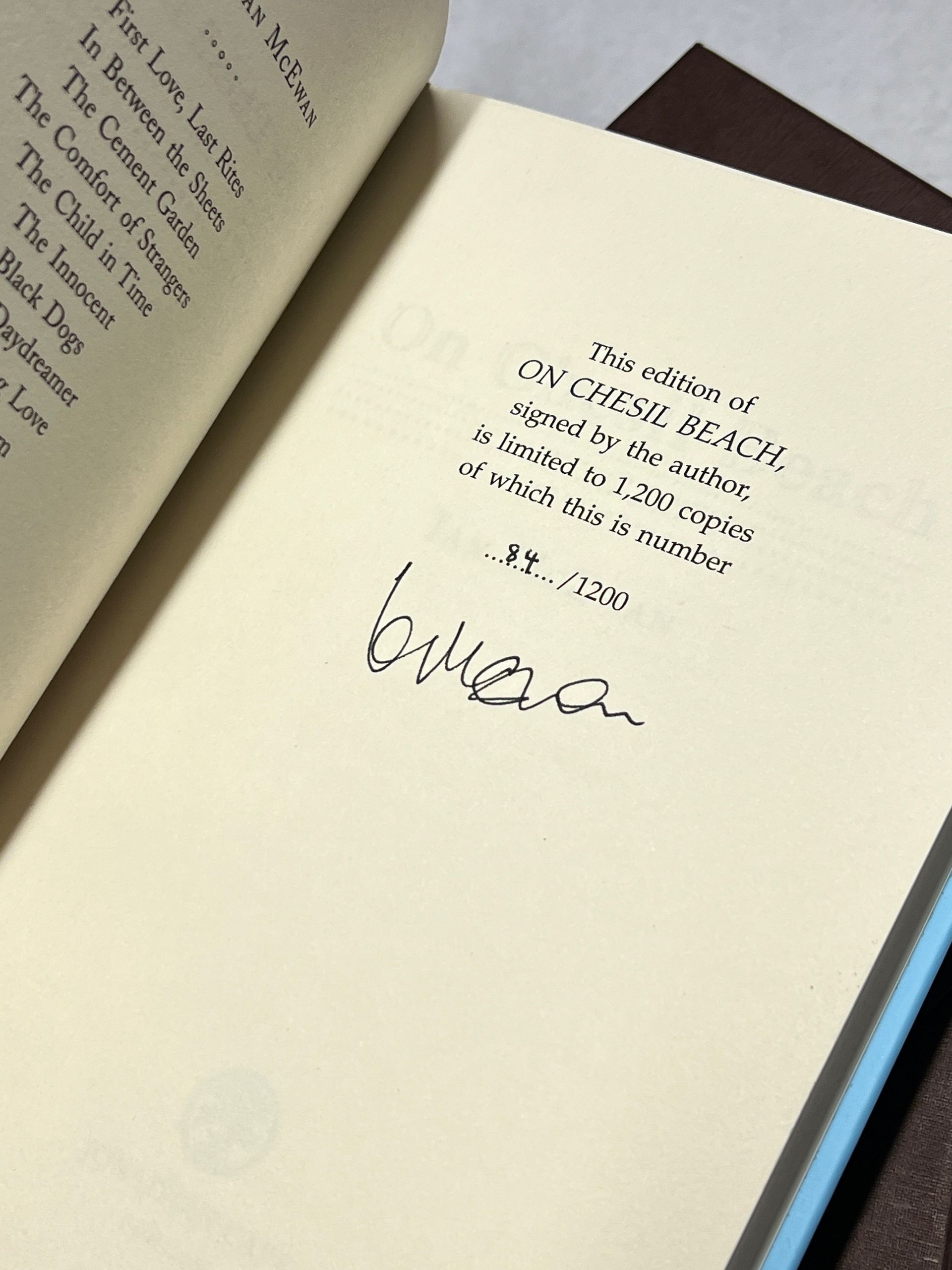 On Chisel Beach, Ian McKewan