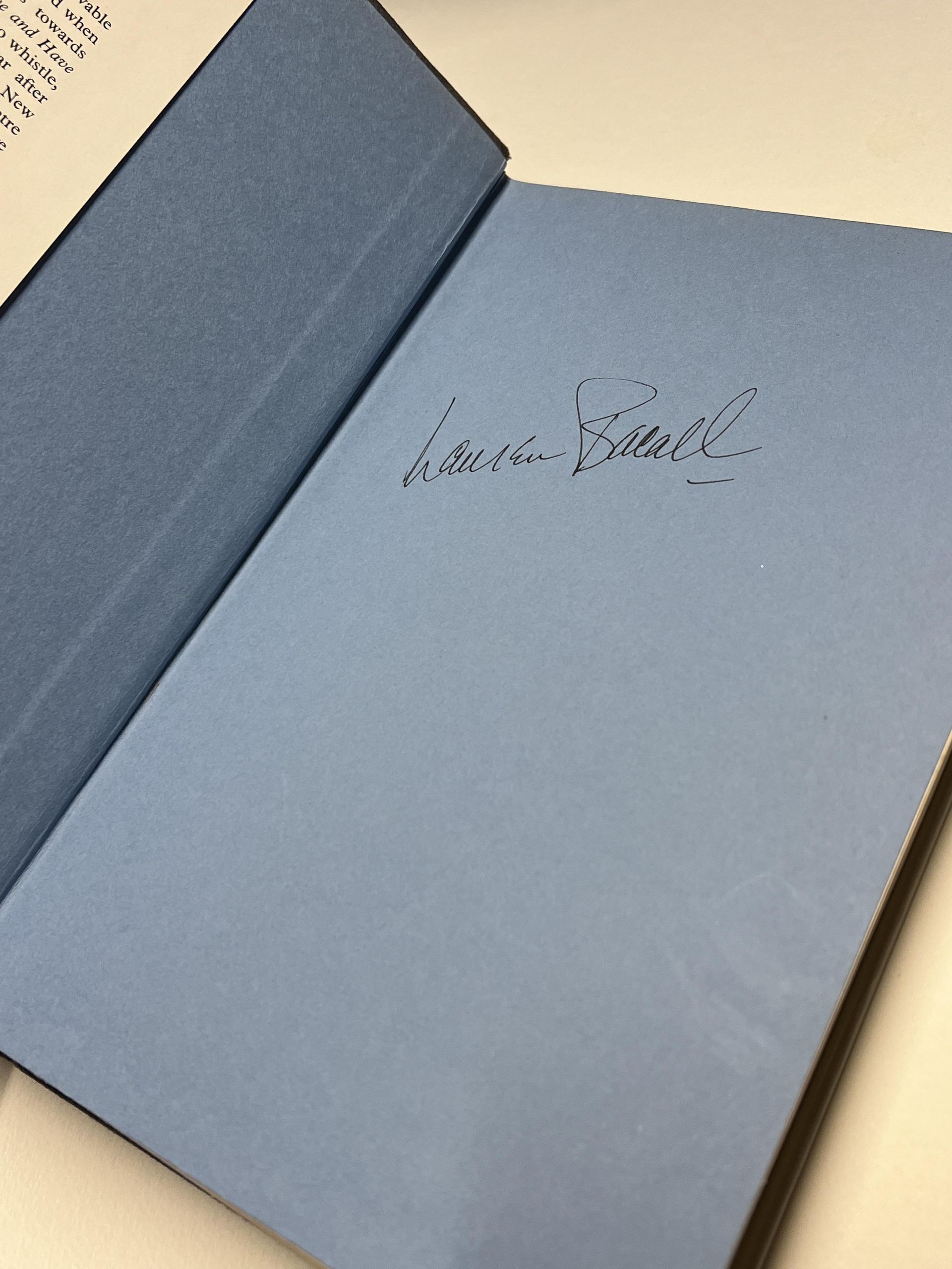 By Myself, Lauren Bacall