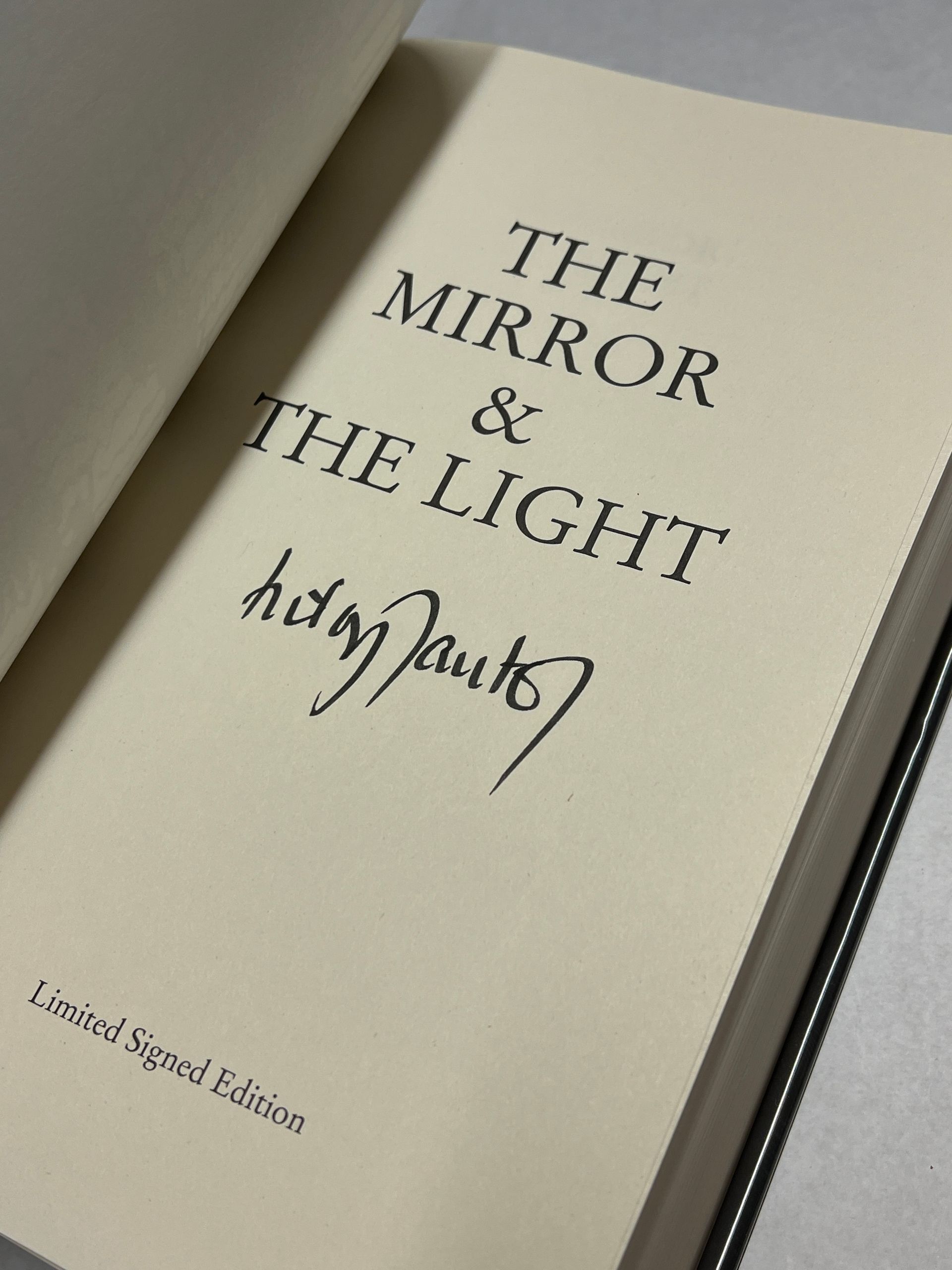 The Mirror & the Light, Hilary Mantel