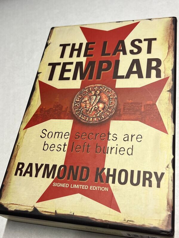 The Last Templar, Raymond Khoury