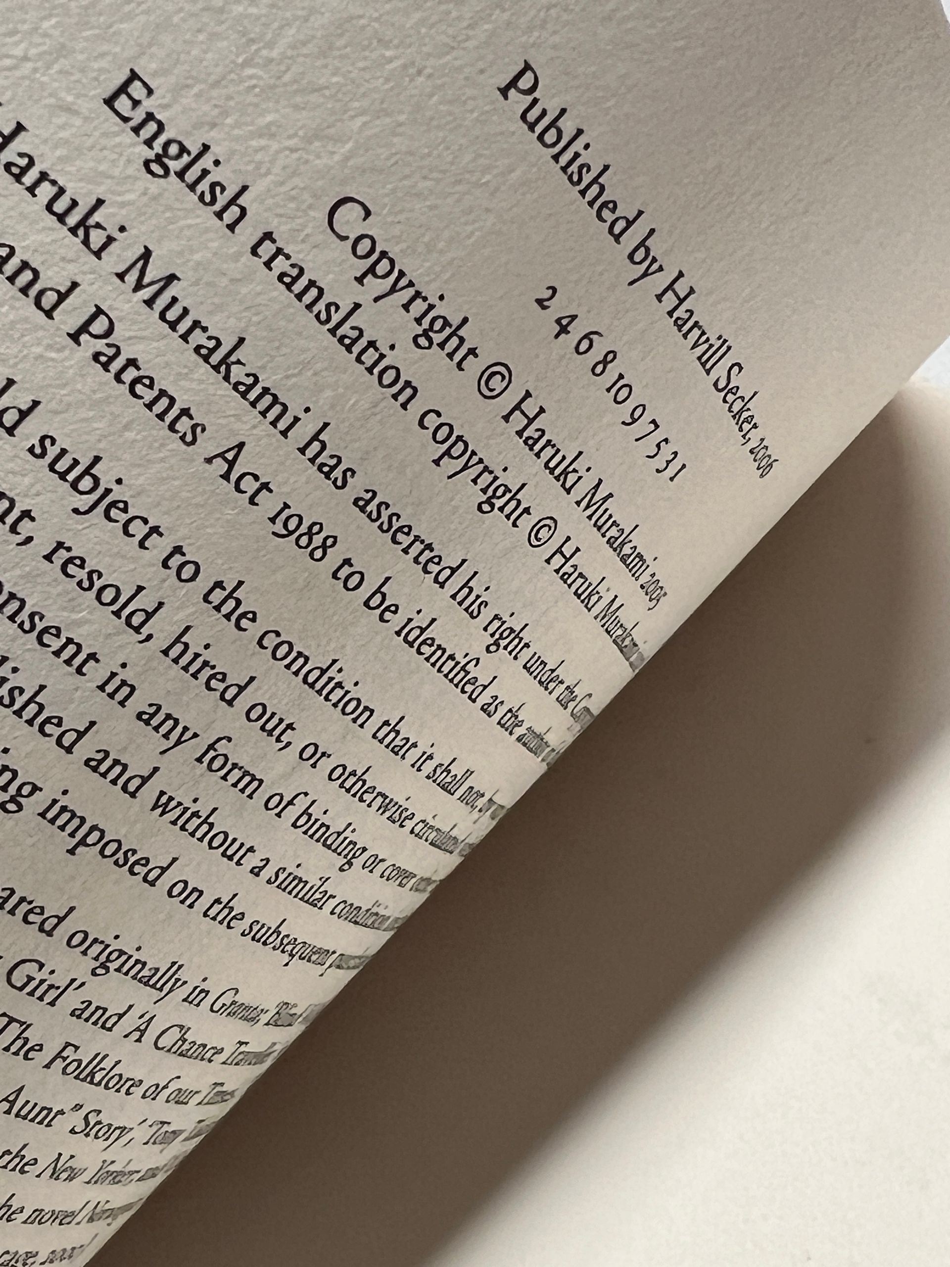 Blind Willow Sleeping Woman, Haruki Murakami