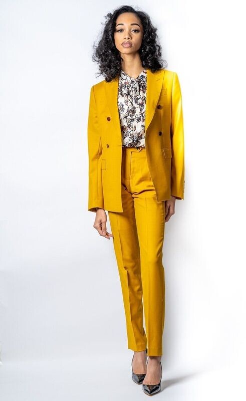 Double Breast Wide Peak Lapel Suit
