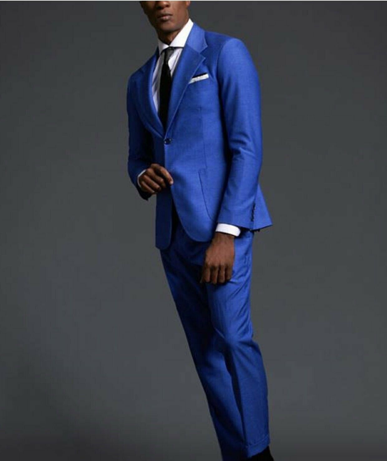 Blue Italian Virgin Wool