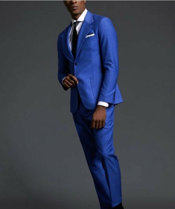 Blue Italian Virgin Wool