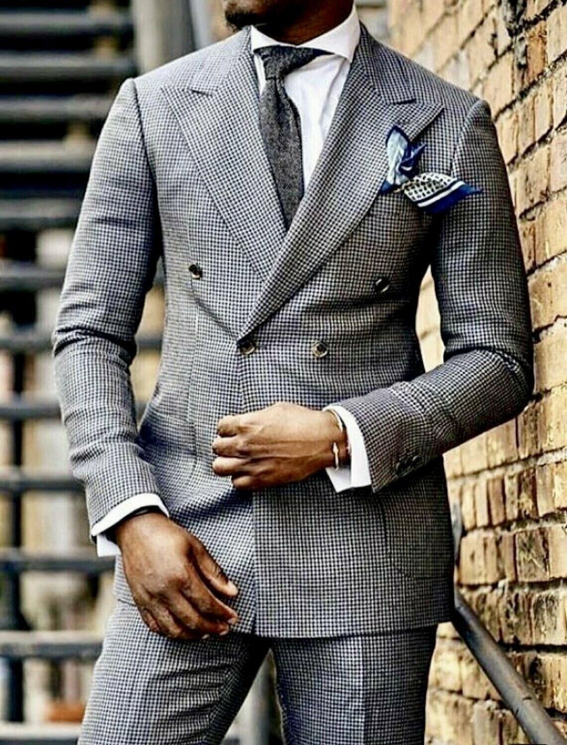 Black and White Chex Plaid Italian