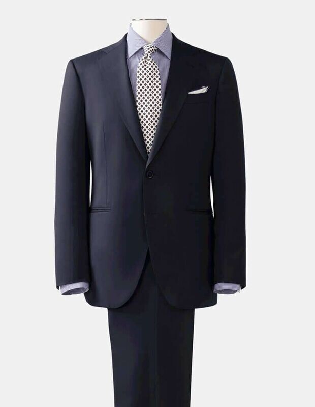 Ron Dyce Simple Navy Suit
