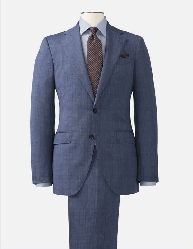 Ron Dyce Suit Light Blue