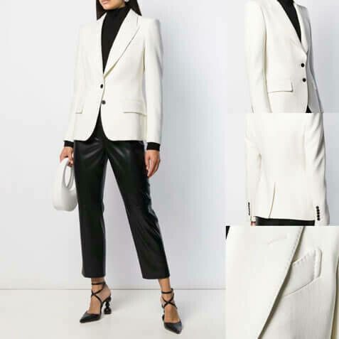 Women's White Blazer