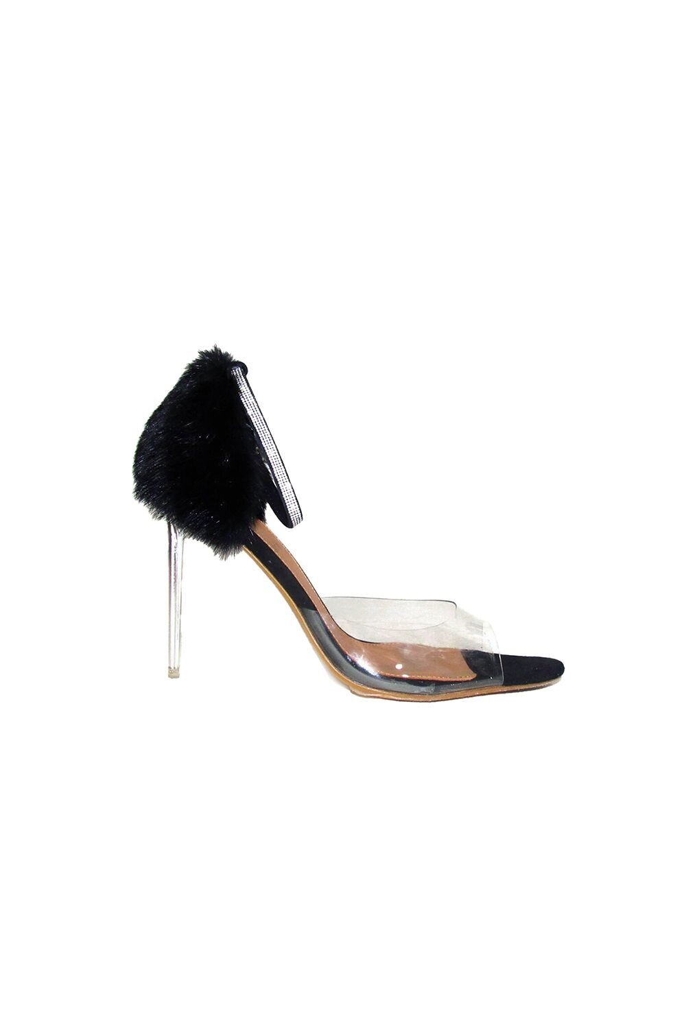 Crystal Mink Sandal