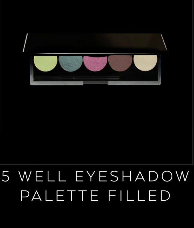 5 Well Eyeshadow Palette Filled