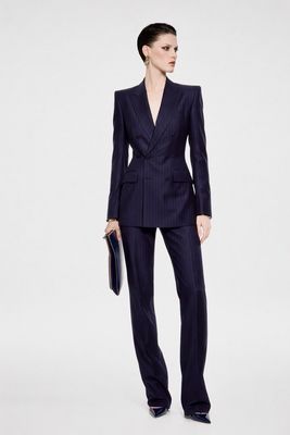 Pinstripe Double Breasted