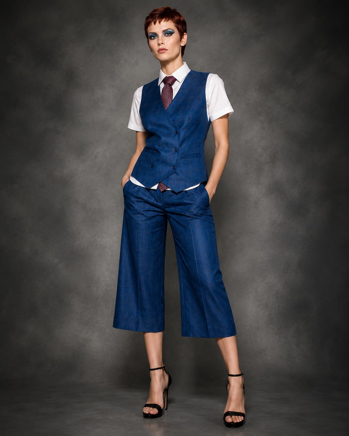 THE IMPERIAL VEST & CULOTTE ENSEMBLE THE IMPERIAL VEST & CULOTTE ENSEMBLE
