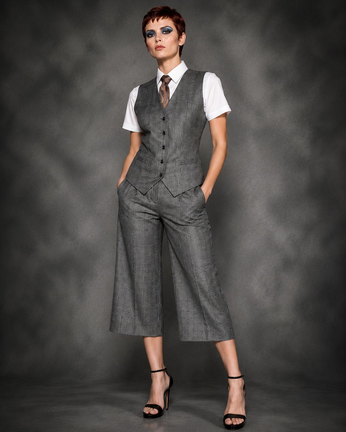 THE HERITAGE VEST & CULOTTE ENSEMBLE THE HERITAGE VEST & CULOTTE ENSEMBLE