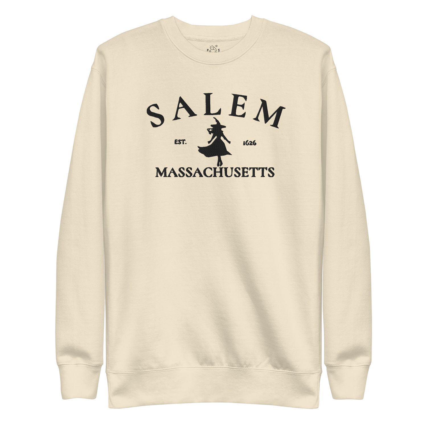 Salem Massachusetts 1692 Embroidered Sweater