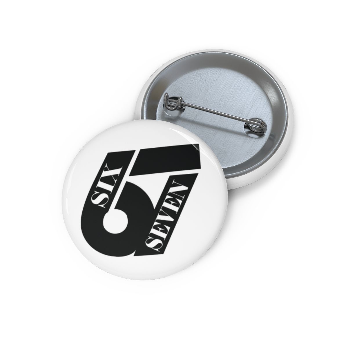 Six Seven Pin Button