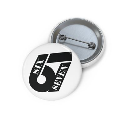 Six Seven Pin Button