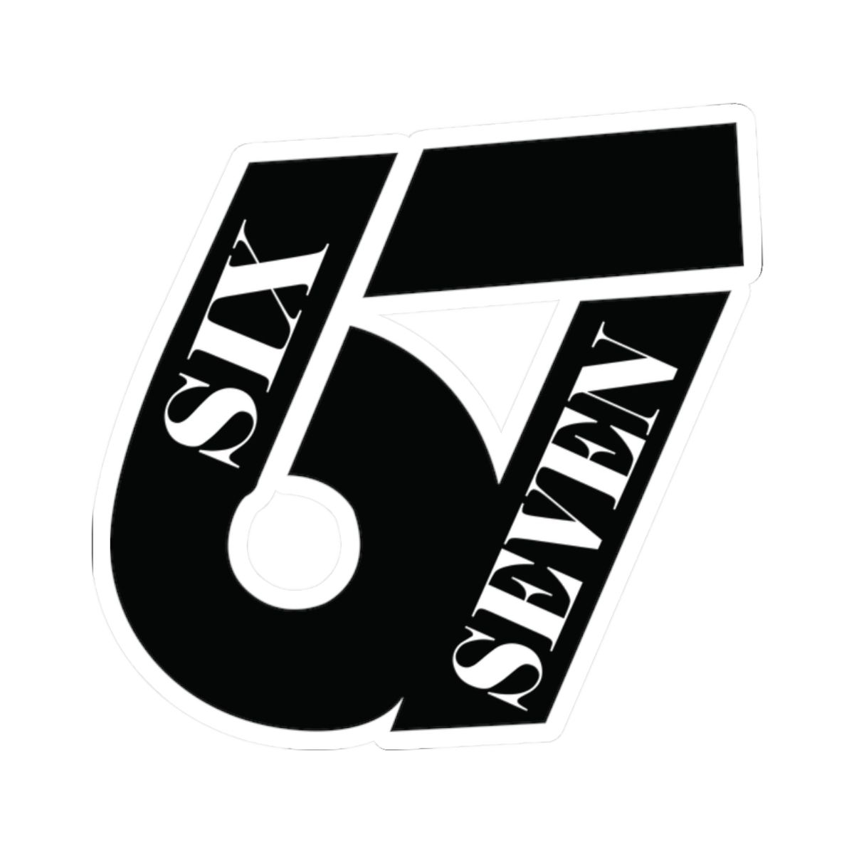 Six Seven Kiss-Cut Sticker