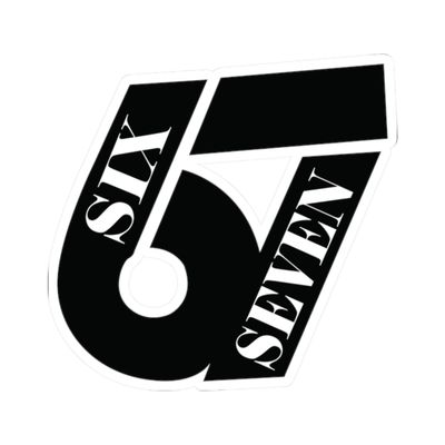 Six Seven Kiss-Cut Sticker