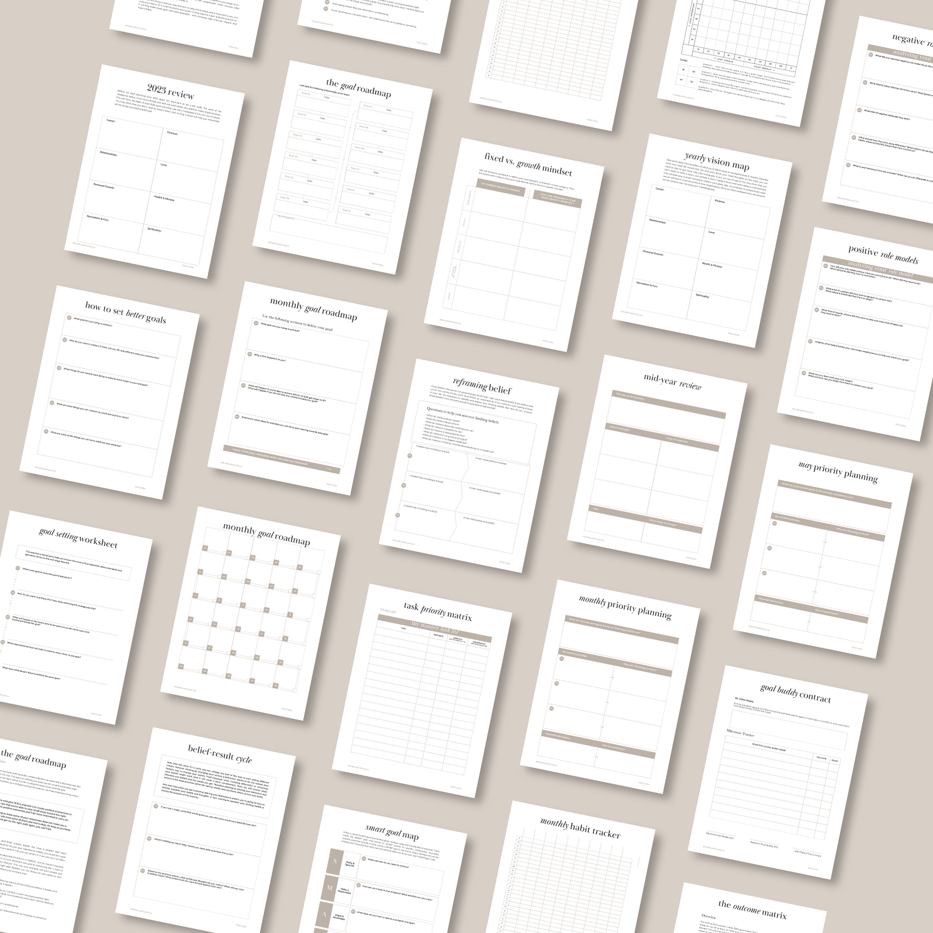 Simplify & Succeed - The Ultimate Goal Planner