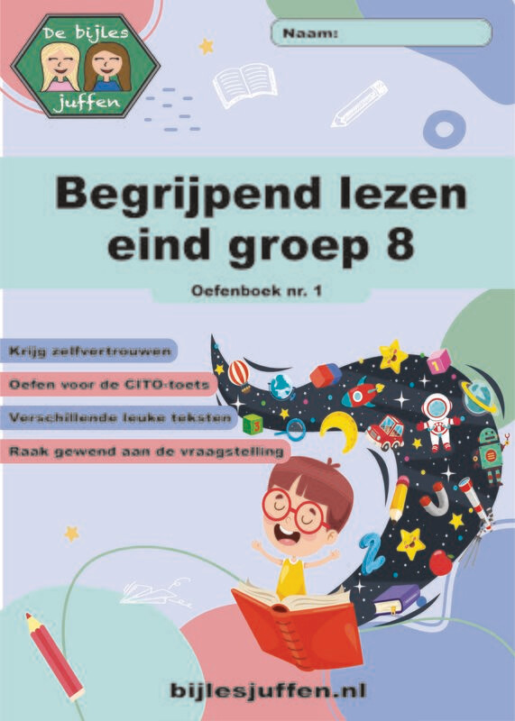 Oefenboek begrijpend lezen eind groep 8 nr. 1