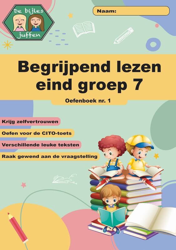 Oefenboek begrijpend lezen eind groep 7 nr. 1