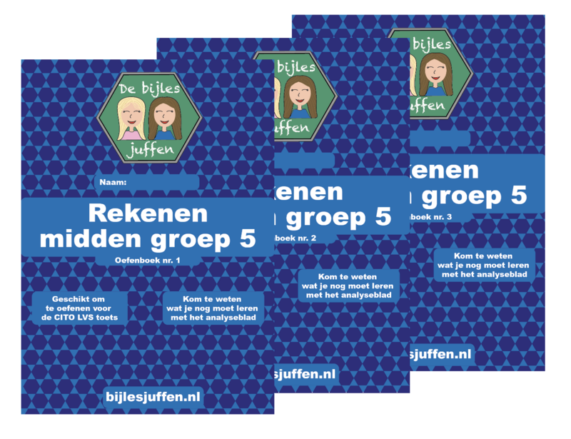 Voordeelset - CITO oefenboeken rekenen midden groep 5