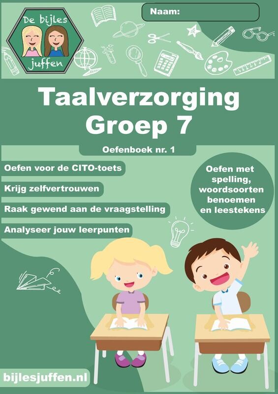 Taalverzorging oefenboek CITO Groep 7