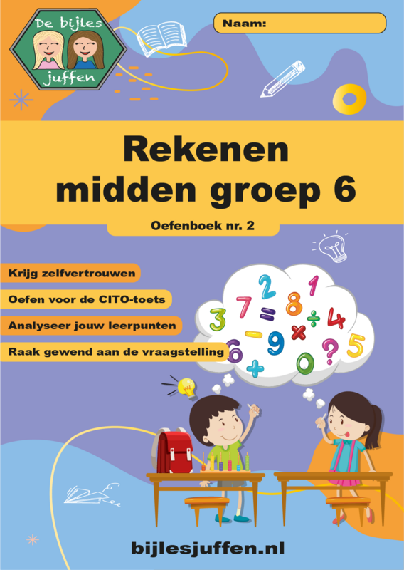 Oefenboek rekenen midden groep 6 nr. 2