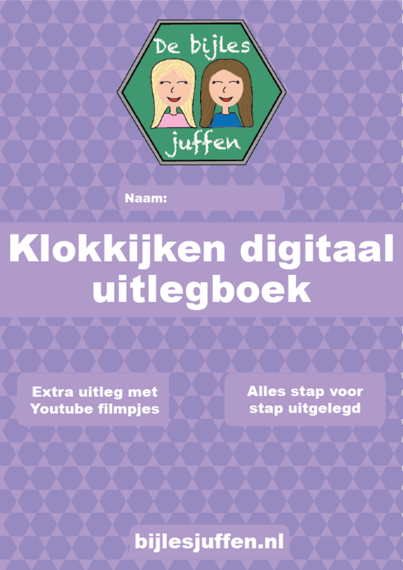 Uitlegboek klokkijken digitaal