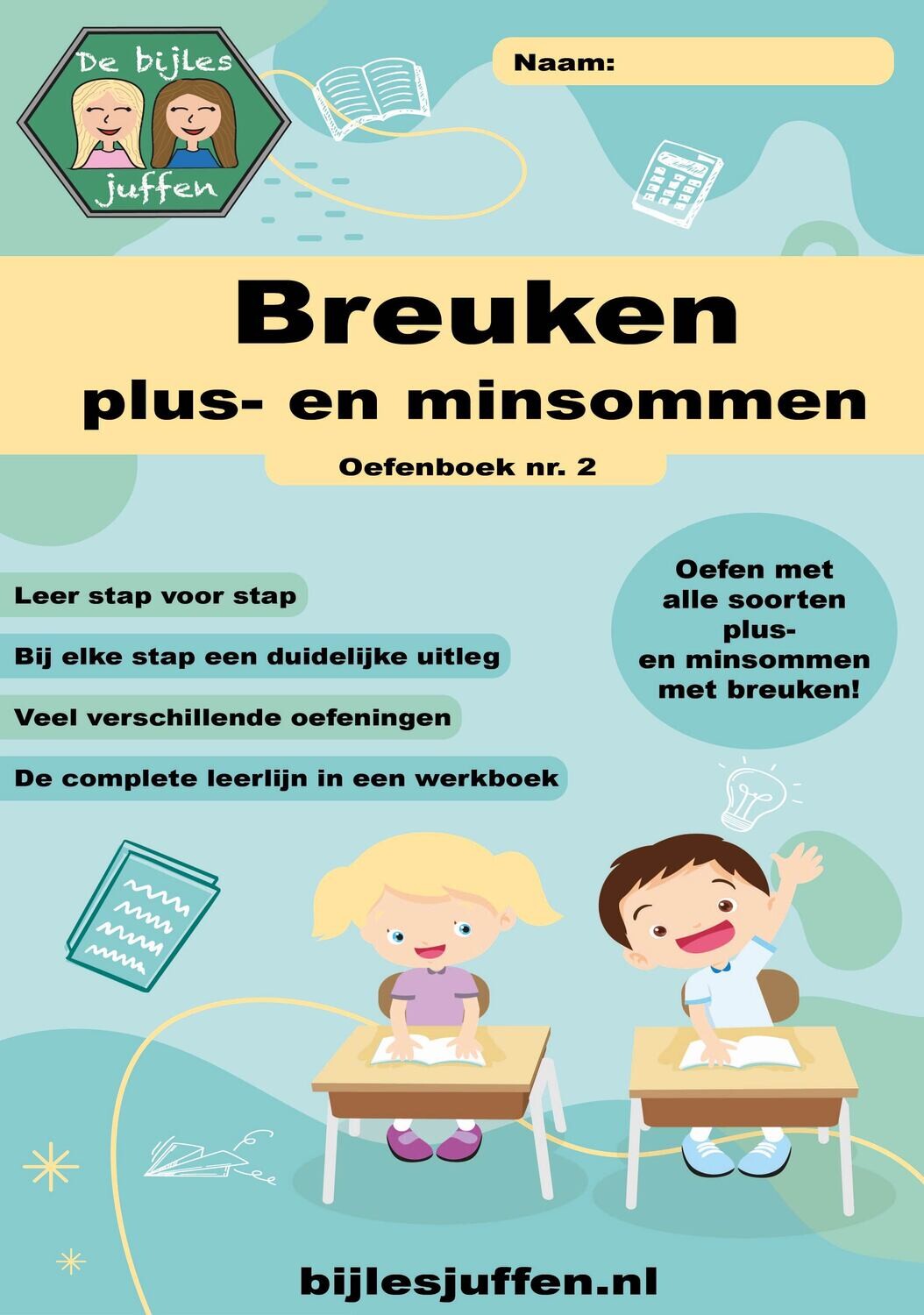 Rekenen met breuken (plus- en minsommen)