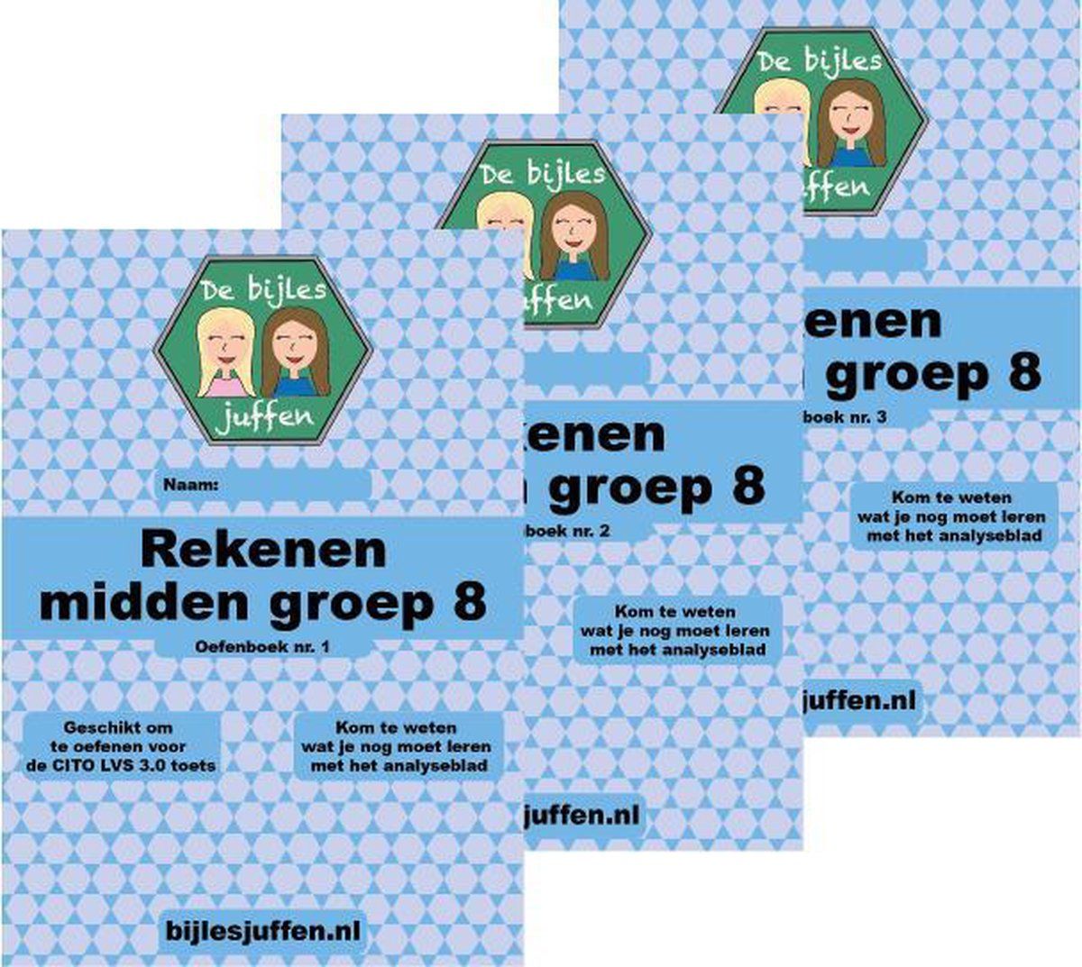 Voordeelset - CITO oefenboeken rekenen midden groep 8