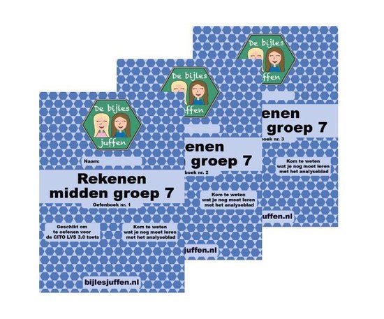 Voordeelset - CITO oefenboeken rekenen midden groep 7