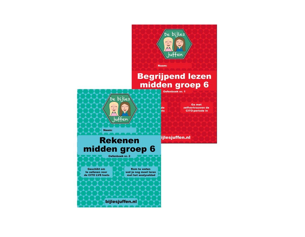 CITO oefenboek rekenen en begrijpend lezen voordeelset midden groep 6